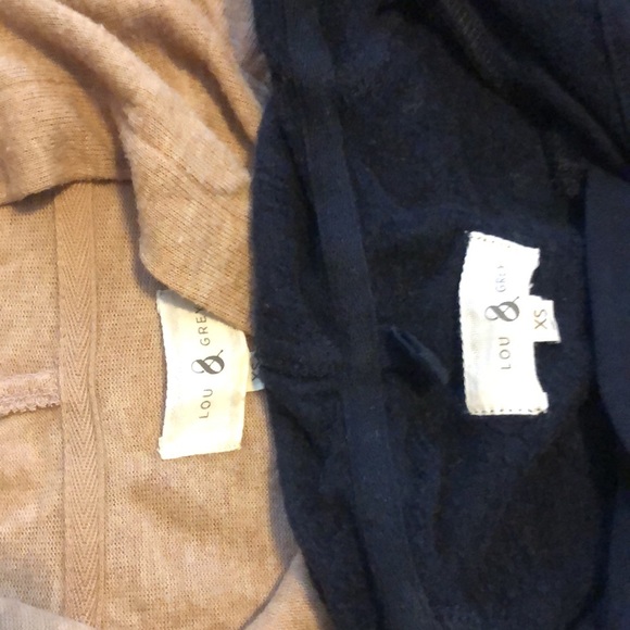 Lot of 2 Lou and Grey Signature Soft hooded sweatshirts - Picture 2 of 3